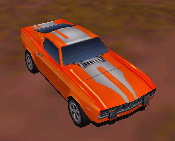 Orange/White