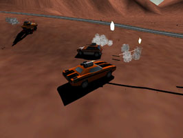 Interstate '76 Arsenal/Gold Edition in Glide Mode