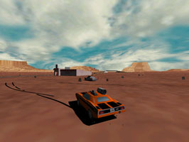 Interstate '76 Arsenal/Gold Edition in Glide Mode