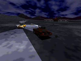 Interstate '76 Arsenal/Gold Edition in Glide Mode