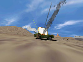 Interstate '76 Arsenal/Gold Edition in Glide Mode