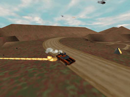 Interstate '76 Arsenal/Gold Edition in Glide Mode