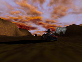 Interstate '76 Arsenal/Gold Edition in Glide Mode