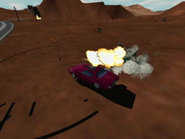 Interstate '76 Arsenal/Gold Edition in Glide Mode