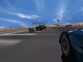 Interstate '76 Arsenal/Gold Edition in Glide Mode
