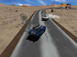 Interstate '76 Arsenal/Gold Edition in Glide Mode