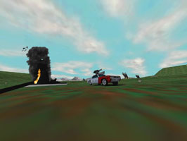 Interstate '76 Arsenal/Gold Edition in Glide Mode