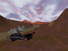Interstate '76 Arsenal/Gold Edition in Glide Mode