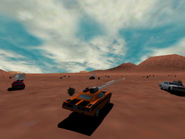 Interstate '76 Arsenal/Gold Edition in Glide Mode