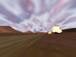 Interstate '76 Arsenal/Gold Edition in Glide Mode