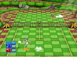 Sega Superstars Tennis Screenshot 2 Sega Superstars Tennis Screenshot 2